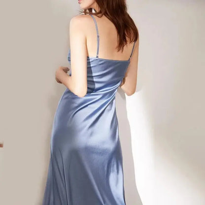 Chic Elegant Dresses for Women With Adjustable Strap Satin