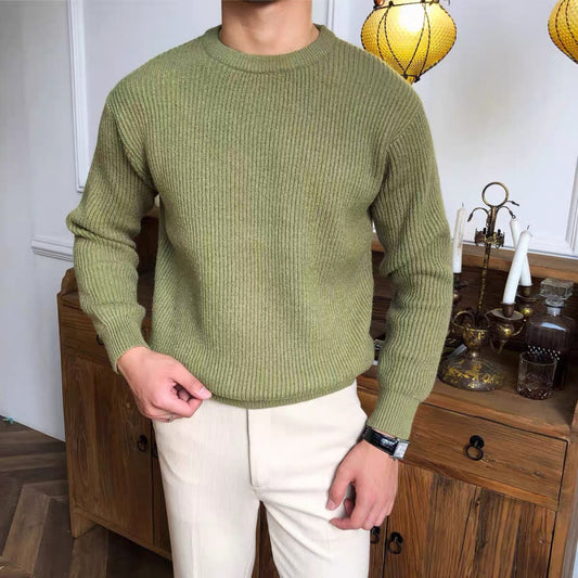 Men's Trendy Loose Fit Thickened Sweater